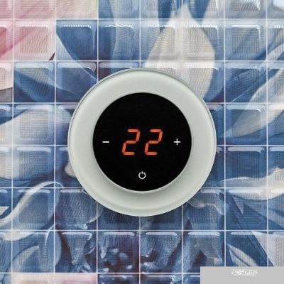 Терморегулятор DeLUMO Ronda (9006 серый металлик)