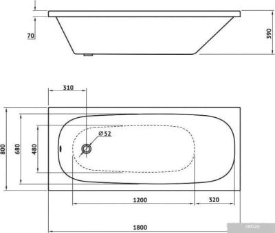 Berges Wasserhaus Nelu 180x80 050021