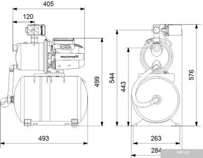Насос Grundfos JP 4-47 PT-H