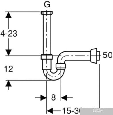Сифон Geberit Uniflex 152.741.11.1