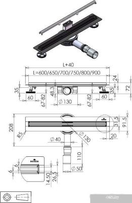 Roxen Chrome Slim 91060-65