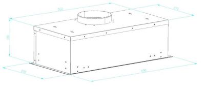Кухонная вытяжка Schtoff DNS light 60 Black (черный)