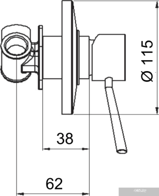 Смеситель Remer Minimal N 30
