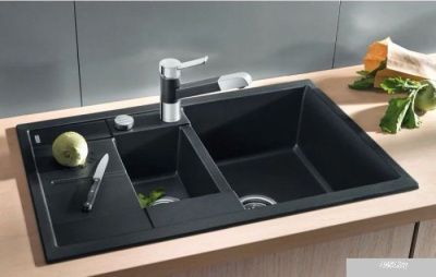 Кухонная мойка Blanco Metra 6 S Compact 525925 (черный)