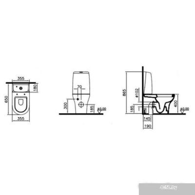 Унитаз Vitra Zentrum 5782B003-0585