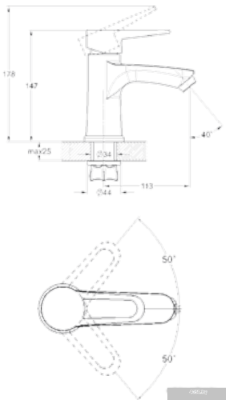 G.Lauf NUD1-A045 (хром)