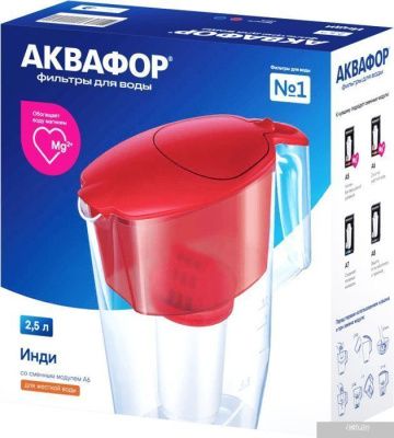 АКВАФОР Инди А6 (красный)