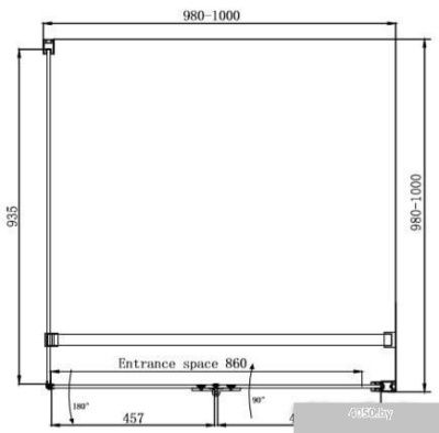 Ambassador Diamond 12011106R 100х100