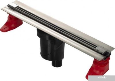 Berges Wasserhaus Super Slim 400 090077 (матовый хром)