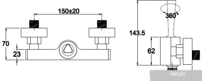 Смеситель Kaiser Vista [65077]