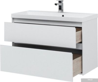 Aquanet Тумба с умывальником Гласс 100 242526