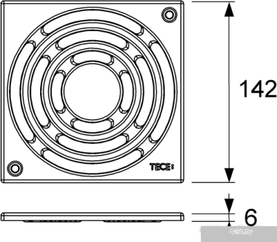 Tece Drainpoint S 3665001