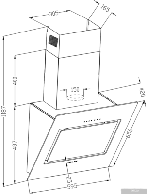 LEX Leila 600 (белый)