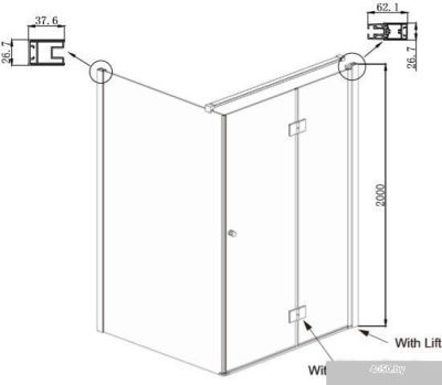 Ambassador Diamond 12011106R 100х100