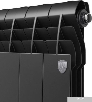 Royal Thermo Biliner Alum 500 Noir Sable (8 секций)
