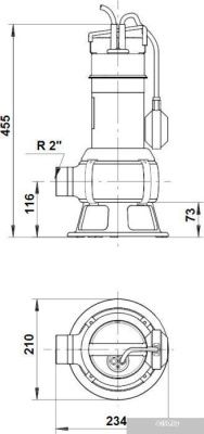 Насос Grundfos Unilift AP 50B.50.11.A1.V