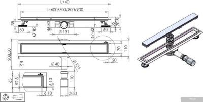 Roxen Black Glass 91030-90