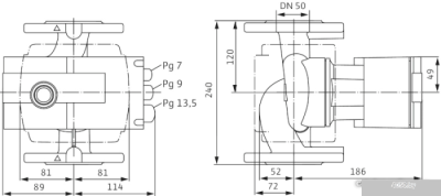 Насос Wilo Stratos 50/1-10