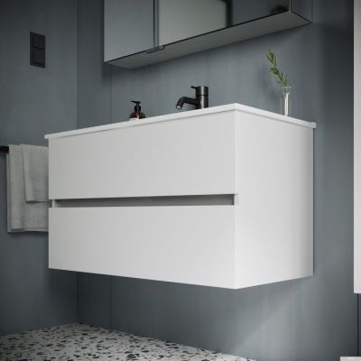 Sancos Тумба под умывальник Urban UR90W (белый глянец)