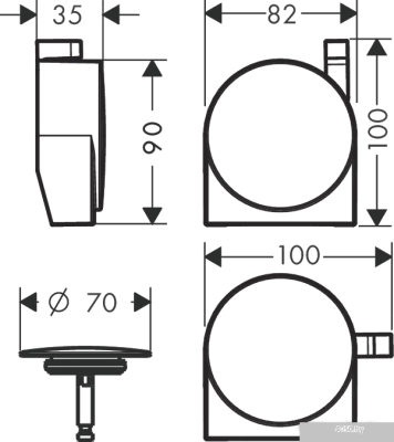 Hansgrohe Exafill S 58117670