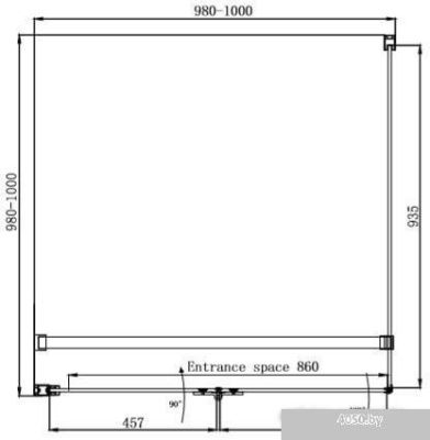 Ambassador Diamond 12011106L 100х100