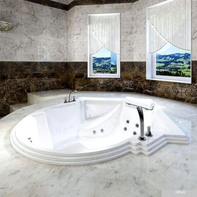 Ванна Fra Grande Монте-Карло 149x149 4-01-0-0-1-402 (белый)