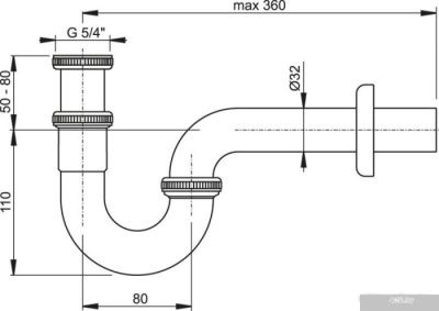 Сифон Ravak X01436
