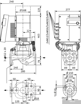 Насос Wilo Stratos GIGA 40/1-25/1,6-R1