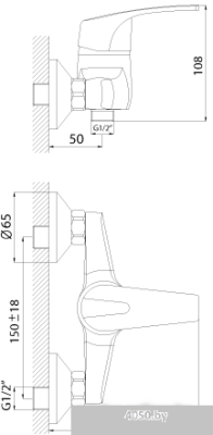 Смеситель Rossinka Silvermix D40-41