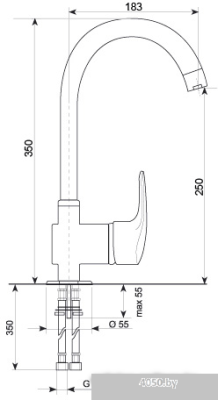 Смеситель Ulgran U-006 302 (песочный)