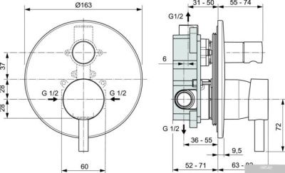Ideal Standard Ceraline A6939
