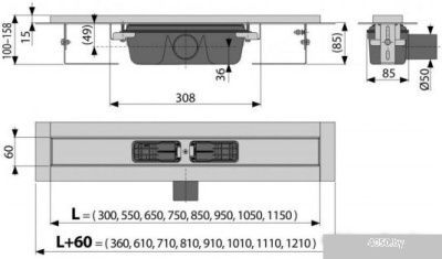 Alcaplast APZ1-850