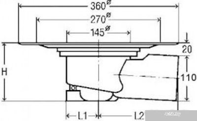 Трап/канал Viega Advantix 557171