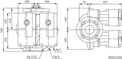 Насос Wilo Stratos-D 50/1-16