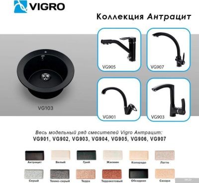 Vigro Vigronit VG103 (антрацит)