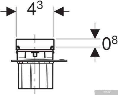 Geberit CleanLine 154.455.00.1