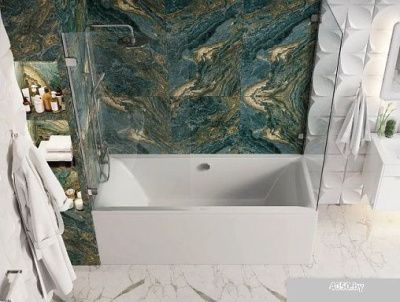 Ванна VagnerPlast Veronela 170x75 (с каркасом и экраном)