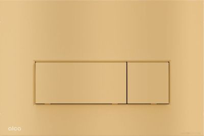 Панель смыва Alcaplast Thin M57-G-M (gold-мат)