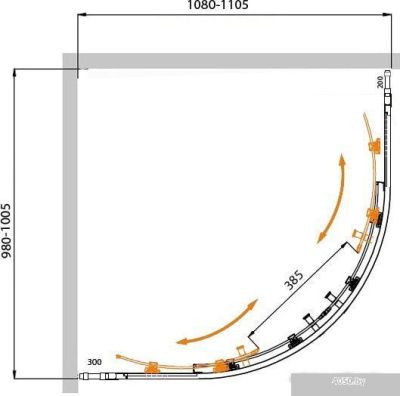 Cezares MOLVENO-RH-22-110/100-C-Cr-IV