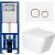 Saniteco KW-9004W в комплекте с инсталляцией + 63535 + S-IN-MZ-LINK_PRO