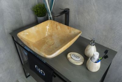 Умывальник Gid MNC179 (оранжевый/белый)