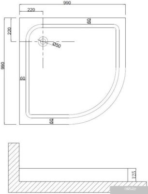 Niagara NG-6807-08 100x100x190