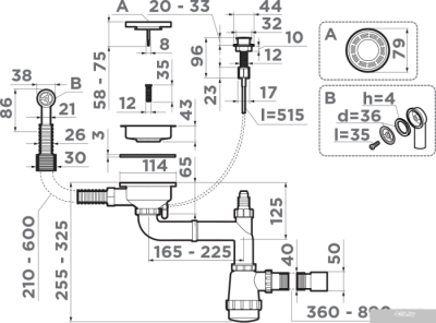 Omoikiri WK-1-R-A IN