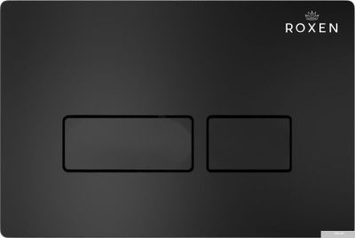 Roxen Cube One Rimless 6 в 1 StounFix Slim 579341 (кнопка: черный матовый)