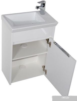 Aquanet Тумба Дувр 45 с умывальником Sanovit 00213041 (белый)