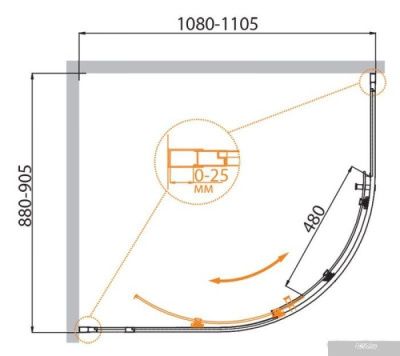 Cezares MOLVENO-RH-1-110/90-C-Cr-IV