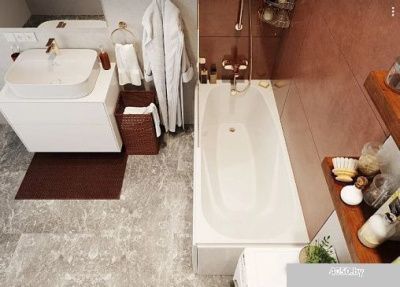 Ванна VagnerPlast Aronia 170х75 (с каркасом и экраном)