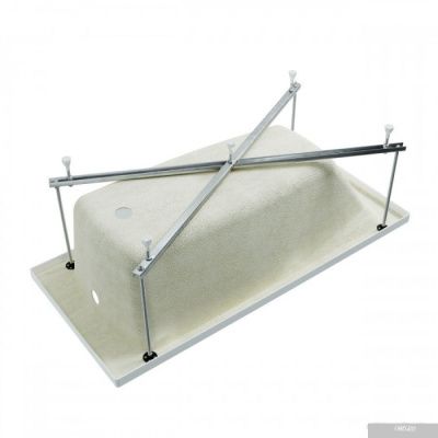 Ванна 1AcReal Palermo 180x80 (с каркасом)