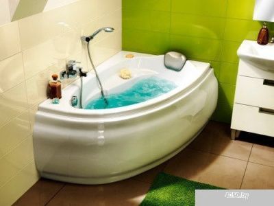 Ванна Cersanit Joanna 140x90 L (с каркасом и экраном)