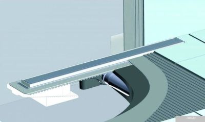 Berges Wasserhaus C1 Brise 300 090128 (матовый хром)